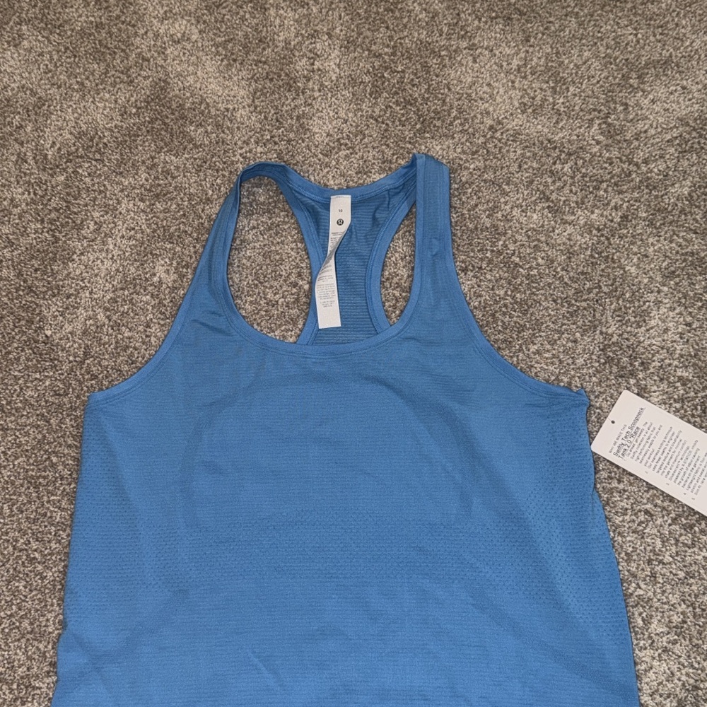 lululemon athletica Blue swiftly Tank